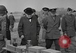 Image of 101st Airborne Division demonstration for Prime Minister Churchill Welford Berkshire England United Kingdom, 1944, second 32 stock footage video 65675076991