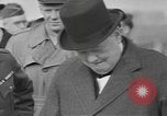 Image of 101st Airborne Division demonstration for Prime Minister Churchill Welford Berkshire England United Kingdom, 1944, second 37 stock footage video 65675076991