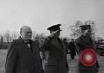 Image of 101st Airborne Division demonstration for Prime Minister Churchill Welford Berkshire England United Kingdom, 1944, second 48 stock footage video 65675076991