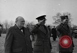 Image of 101st Airborne Division demonstration for Prime Minister Churchill Welford Berkshire England United Kingdom, 1944, second 49 stock footage video 65675076991