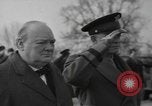 Image of 101st Airborne Division demonstration for Prime Minister Churchill Welford Berkshire England United Kingdom, 1944, second 52 stock footage video 65675076991