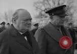 Image of 101st Airborne Division demonstration for Prime Minister Churchill Welford Berkshire England United Kingdom, 1944, second 56 stock footage video 65675076991
