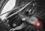 Immagine di Noi di fanteria paracadute fare pratica caduta nella seconda guerra mondiale Inghilterra, 1944, secondo 34 filmato di repertorio 65675077002