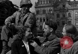 Image of American soldiers Pilsen Czechoslovakia, 1945, second 36 stock footage video 65675077027