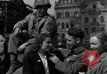 Image of American soldiers Pilsen Czechoslovakia, 1945, second 39 stock footage video 65675077027