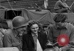 Image of American soldiers Pilsen Czechoslovakia, 1945, second 44 stock footage video 65675077027