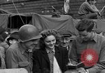 Image of American soldiers Pilsen Czechoslovakia, 1945, second 45 stock footage video 65675077027