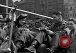 Image of American soldiers Pilsen Czechoslovakia, 1945, second 54 stock footage video 65675077027