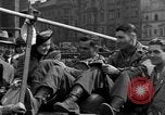 Image of American soldiers Pilsen Czechoslovakia, 1945, second 55 stock footage video 65675077027