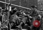 Image of American soldiers Pilsen Czechoslovakia, 1945, second 59 stock footage video 65675077027