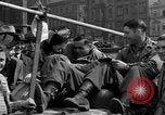 Image of American soldiers Pilsen Czechoslovakia, 1945, second 60 stock footage video 65675077027