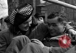 Image of American soldiers Pilsen Czechoslovakia, 1945, second 61 stock footage video 65675077027