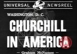 Standbild Winston Churchill Washington DC USA, 1941, aus Sekunde 3 historischem Filmmaterial Videoclip 65675077053