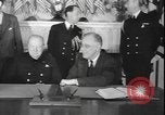 Standbild Winston Churchill Washington DC USA, 1941, aus Sekunde 40 historischem Filmmaterial Videoclip 65675077053