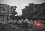 Standbild zerstörten Güterwagen Horn Lake Mississippi USA, 1941, aus Sekunde 30 historischem Filmmaterial Videoclip 65675077056