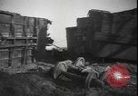 Standbild zerstörten Güterwagen Horn Lake Mississippi USA, 1941, aus Sekunde 31 historischem Filmmaterial Videoclip 65675077056