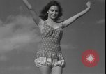 Image of American models Miami Beach Florida USA, 1941, second 32 stock footage video 65675077057