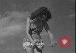 Image of American models Miami Beach Florida USA, 1941, second 33 stock footage video 65675077057