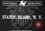 Image of launching of ships Staten Island New York USA, 1941, second 3 stock footage video 65675077059