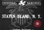 Image of launching of ships Staten Island New York USA, 1941, second 4 stock footage video 65675077059