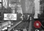 Image of launching of ships Staten Island New York USA, 1941, second 22 stock footage video 65675077059