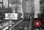 Image of launching of ships Staten Island New York USA, 1941, second 23 stock footage video 65675077059