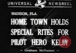 Immagine di Colin P Kelly Madison Florida USA, 1941, secondo 8 filmato di repertorio 65675077060