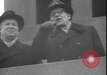Image of 41st Anniversary celebration in Moscow, Soviet Union Moscow Russia Soviet Union, 1958, second 19 stock footage video 65675077063