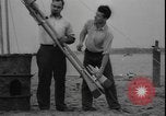 Image of First liquid fuel rocket is launched from Staten Island in New York Staten Island New York USA, 1933, second 10 stock footage video 65675077065