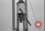 Image of First liquid fuel rocket is launched from Staten Island in New York Staten Island New York USA, 1933, second 28 stock footage video 65675077065