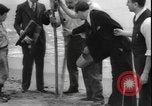 Image of First liquid fuel rocket is launched from Staten Island in New York Staten Island New York USA, 1933, second 40 stock footage video 65675077065