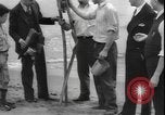 Image of First liquid fuel rocket is launched from Staten Island in New York Staten Island New York USA, 1933, second 42 stock footage video 65675077065
