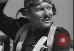 Image of Wiley Post and Roscoe Turner set aviation records New York United States USA, 1933, second 49 stock footage video 65675077066