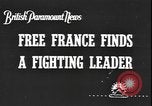 Image of General Charles de Gaulle calls upon France to continue fighting in WW France, 1940, second 1 stock footage video 65675077068