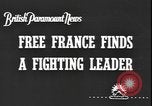 Image of General Charles de Gaulle calls upon France to continue fighting in WW France, 1940, second 3 stock footage video 65675077068