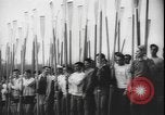 Image of College Students rowing boats Washington State United States USA, 1943, second 10 stock footage video 65675077072