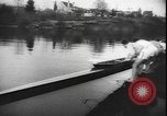 Image of College Students rowing boats Washington State United States USA, 1943, second 17 stock footage video 65675077072