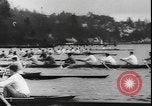 Image of College Students rowing boats Washington State United States USA, 1943, second 27 stock footage video 65675077072