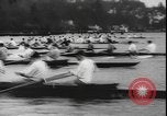 Image of College Students rowing boats Washington State United States USA, 1943, second 30 stock footage video 65675077072