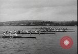 Image of College Students rowing boats Washington State United States USA, 1943, second 38 stock footage video 65675077072