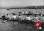 Image of College Students rowing boats Washington State United States USA, 1943, second 45 stock footage video 65675077072