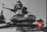 Image of French battleship Richelieu United States USA, 1943, second 14 stock footage video 65675077075