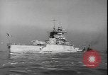 Image of French battleship Richelieu United States USA, 1943, second 57 stock footage video 65675077075