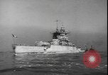 Image of French battleship Richelieu United States USA, 1943, second 59 stock footage video 65675077075