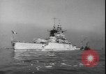 Image of French battleship Richelieu United States USA, 1943, second 61 stock footage video 65675077075