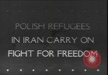 Image of Polish refugees Iran, 1943, second 1 stock footage video 65675077076