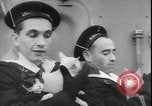 Image of French sailors New York United States USA, 1943, second 59 stock footage video 65675077077