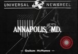 Image aspirants de marine Annapolis Maryland USA, 1940, de la seconde 1 séquences d'archives historiques vidéo 65675077091