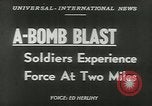 Standbild Atombombe testen Nevada United States USA, 1953, aus Sekunde 13 historischem Filmmaterial Videoclip 65675077104