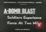 Standbild Atombombe testen Nevada United States USA, 1953, aus Sekunde 16 historischem Filmmaterial Videoclip 65675077104